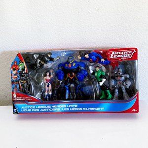 NEW DC Comics Justice League: Heroes Unite Action Figure (6-Pack) 2013 Retired
